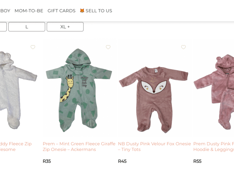 Quality & Affordable Kids & Maternity Second-hand Clothes